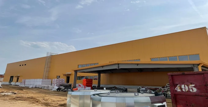 ЦЕХ ПО РЕМОНТУ АВИАЦИОННЫХ ДВИГАТЕЛЕЙ S7, АЭРОПОРТ ШЕРЕМЕТЬЕВО.
